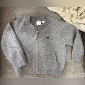Zara gray cardigan size 3 years